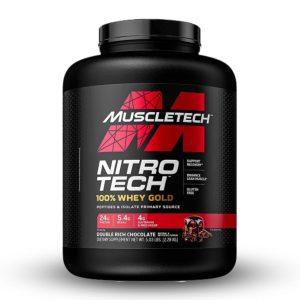 پروتئین نیتروتک وی گلد ماسل تک (Nitro-Tech 100% Whey Gold)